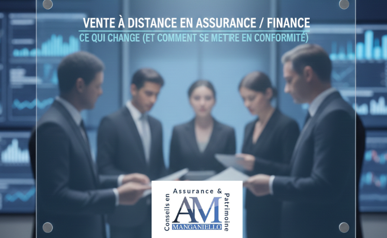 Vente à distance en assurance / finance : ce qui change (et comment se mettre en conformité) 